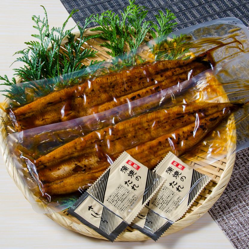 訳あり 鹿児島県産 徳用うなぎ長蒲焼 140g×2尾＋たれ山椒15ml×2袋