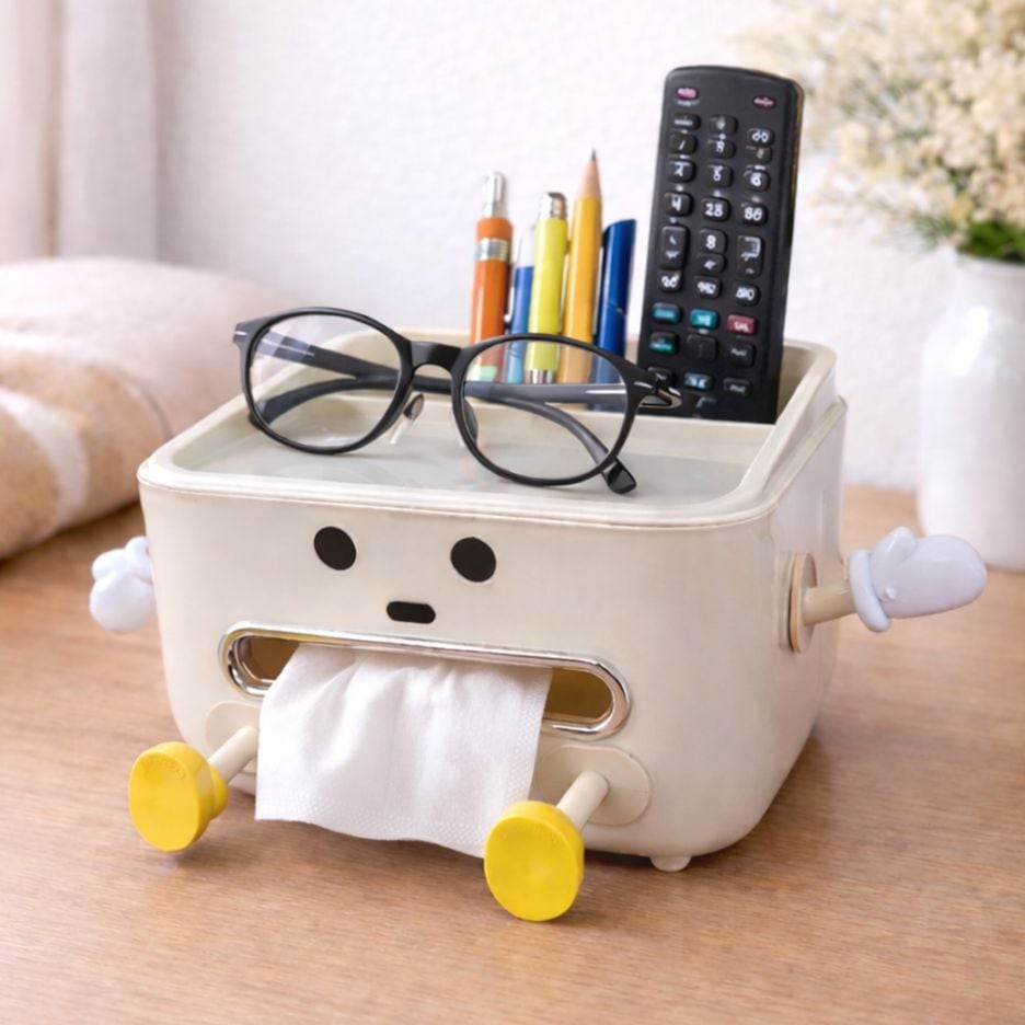 おすわりティッシュくん