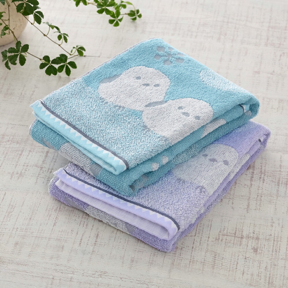 今治産タオル フェイスタオル 2色4枚組｜ファミリー・ライフ公式通販