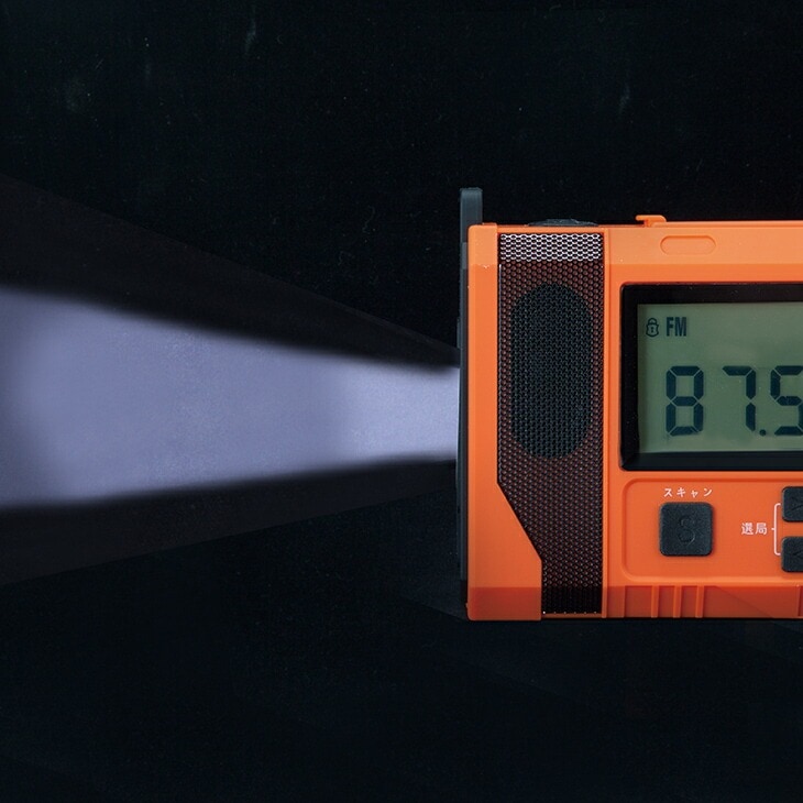 4WAY大容量10000mAh多機能防災ラジオ