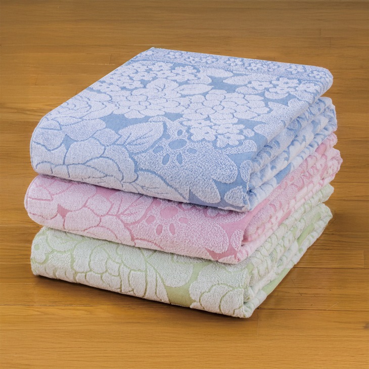 今治産ジャカード織タオルケット