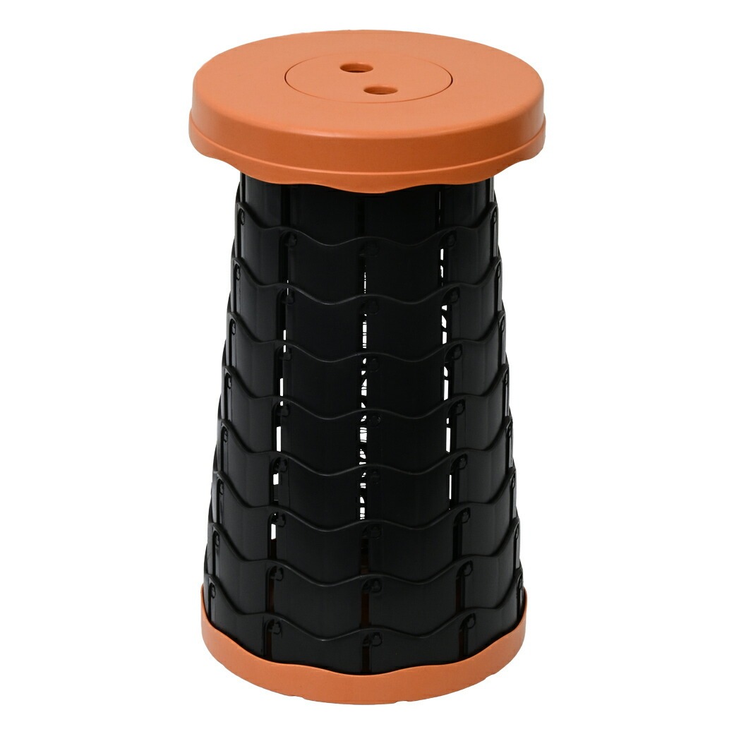 便利な伸縮式スツール 2色組＋黒1色プレゼント 合計3色