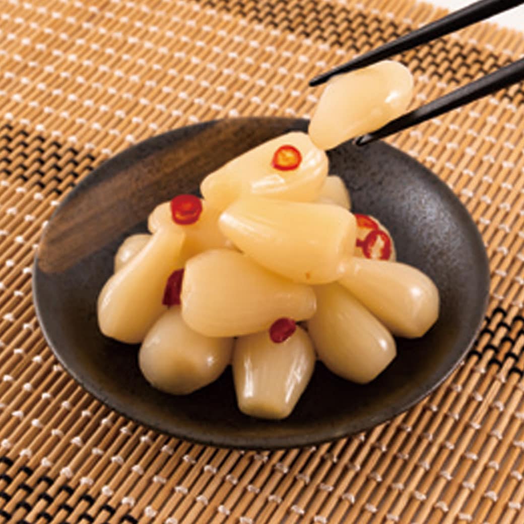 宮崎産ふぞろいのらっきょう 80g×10袋