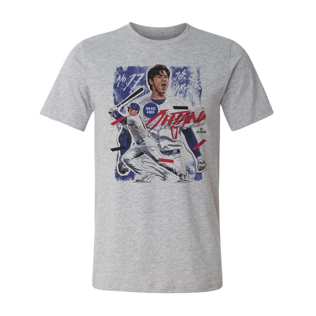 MLBPA公式ライセンス 大谷翔平 グラフィックTシャツ アクション
