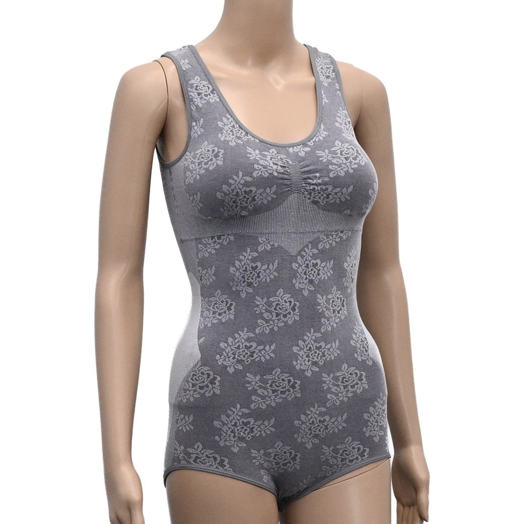 華やかローズ柄ボディスーツ3色組 同サイズ｜ファミリー・ライフ公式通販