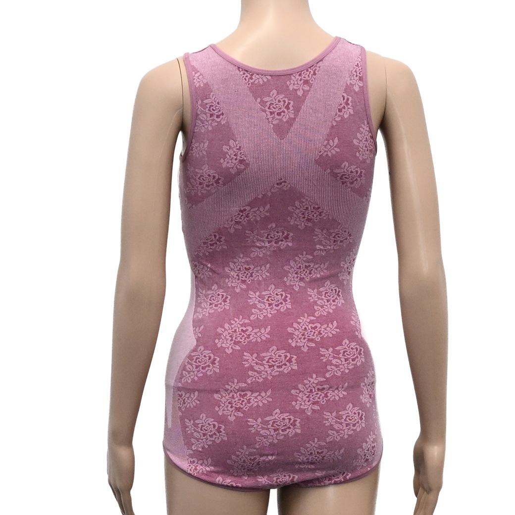 華やかローズ柄ボディスーツ3色組 同サイズ｜ファミリー・ライフ公式通販