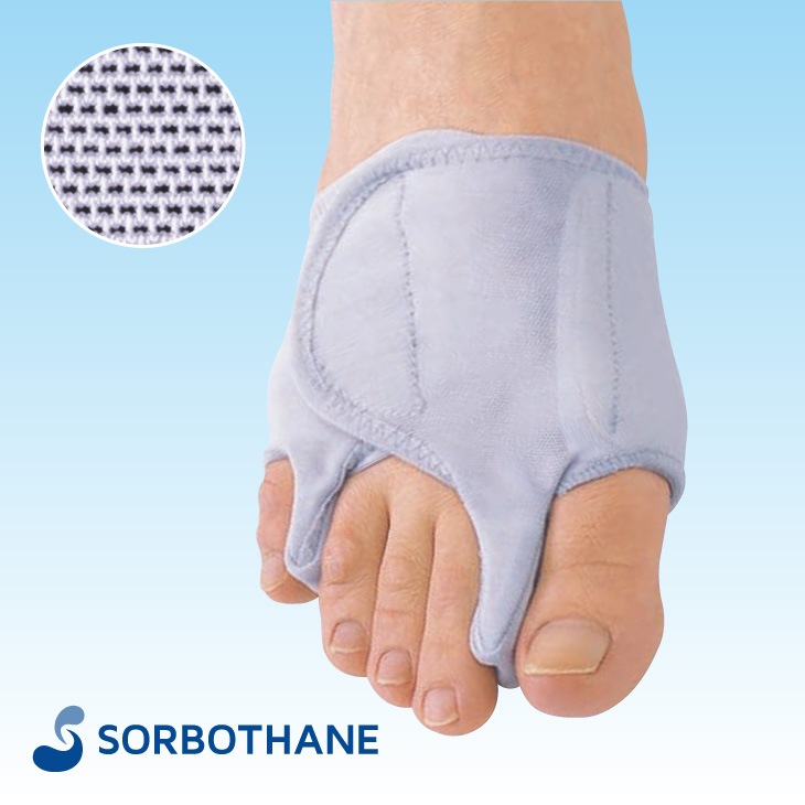 日本製 ソルボ 外反母趾・内反小趾サポーター2枚組 同サイズ