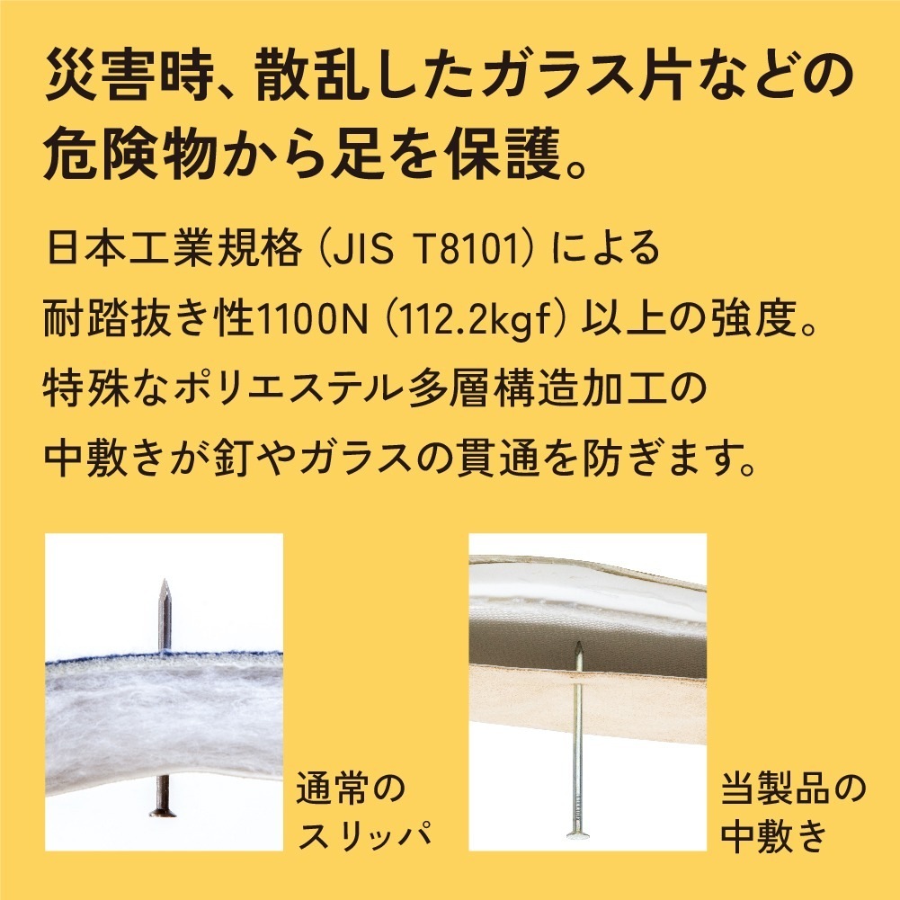 防災ルームシューズ ITSUMO イツモ