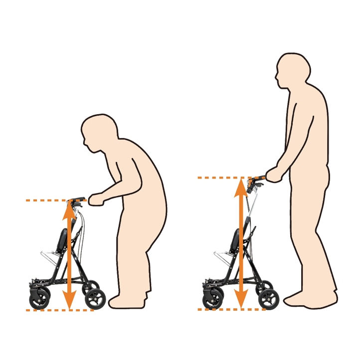 アルミ製シルバーカー スタッグ