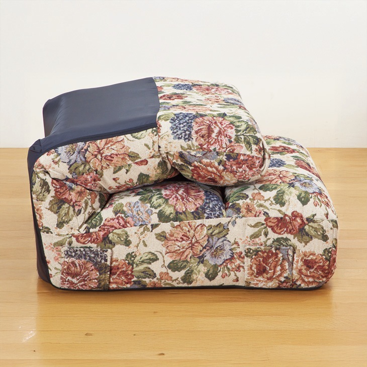 幅広座面のポケットコイル座椅子