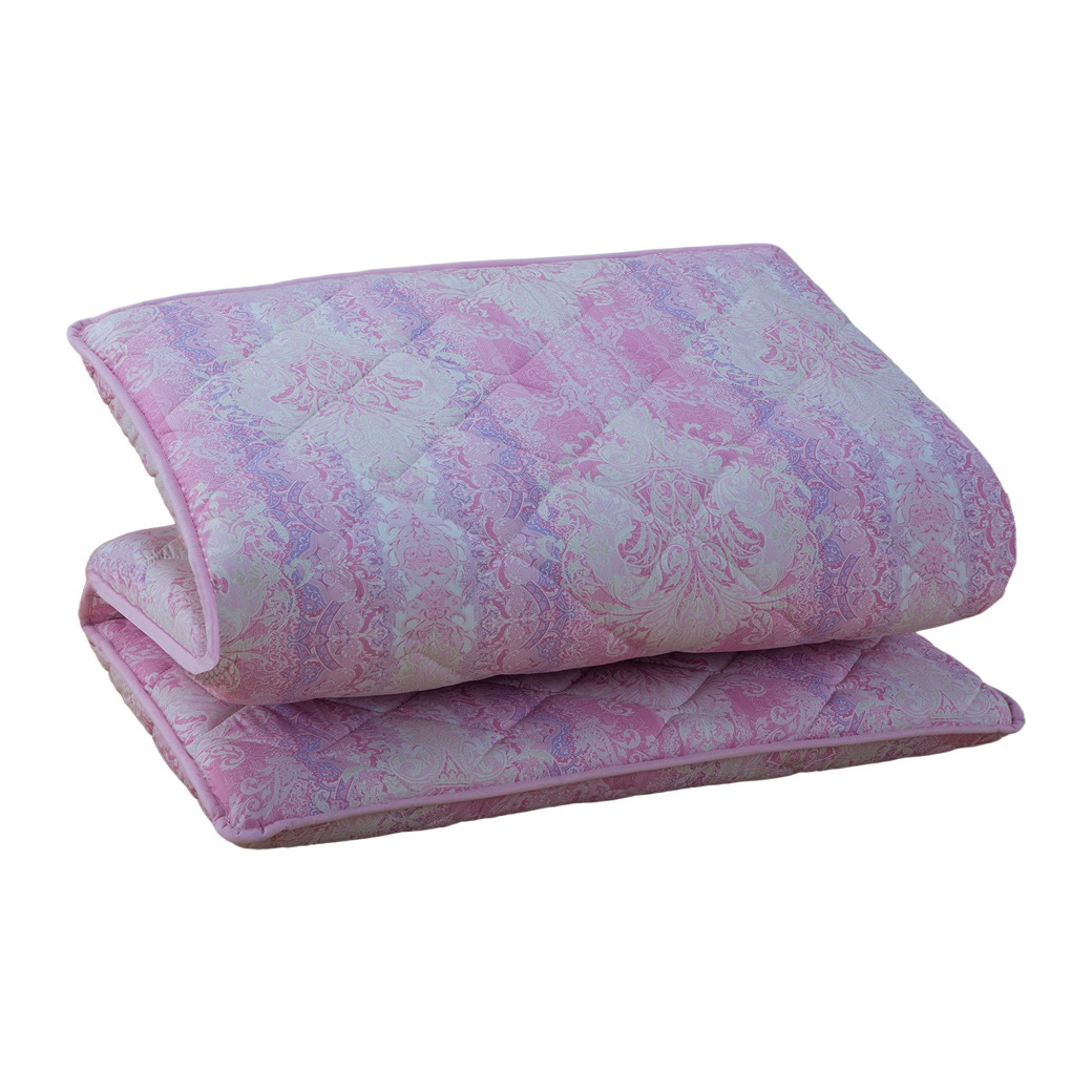 日本製 ウール混ボリューム4層構造敷布団 ダブル 140×210cm