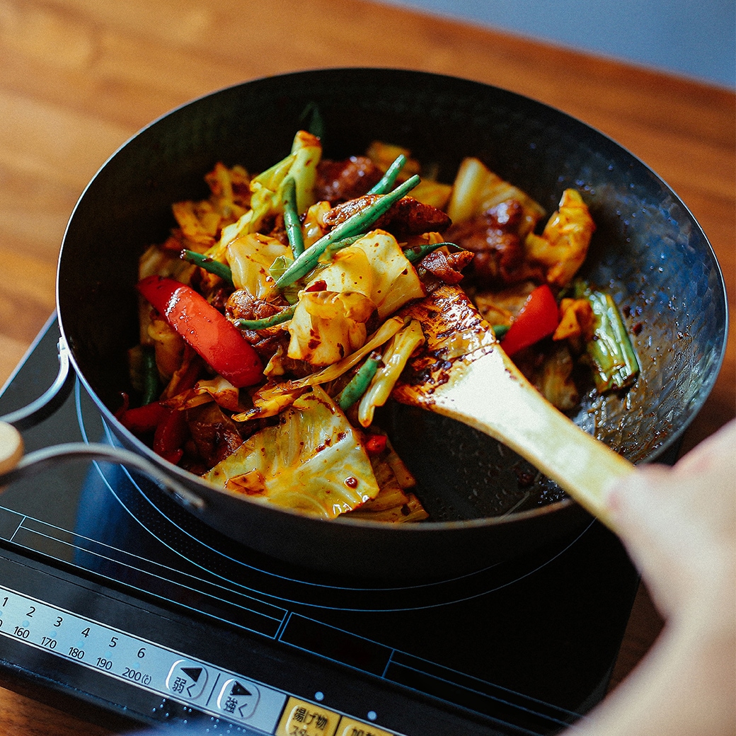 enzo 鉄中華鍋26cm EN-012｜ファミリー・ライフ公式通販