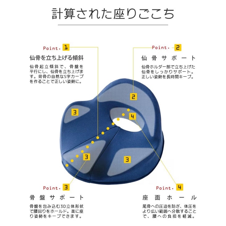 仙骨クッション 仙律