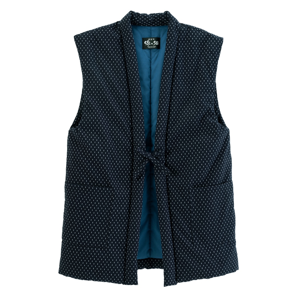 久留米織 わた入りふっくら ちゃんちゃんこ｜ファミリー・ライフ公式通販