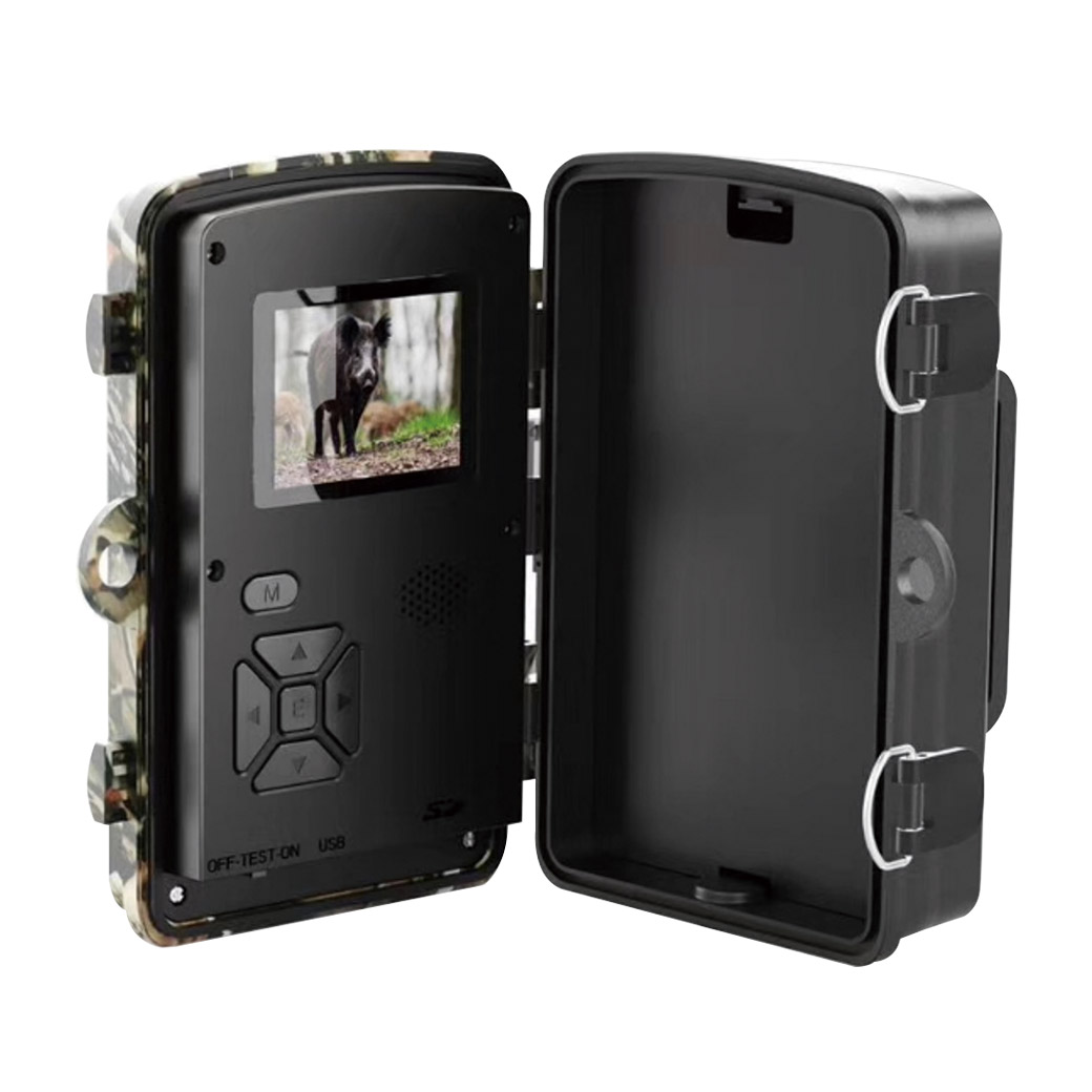 モニター搭載赤外線防犯カメラ