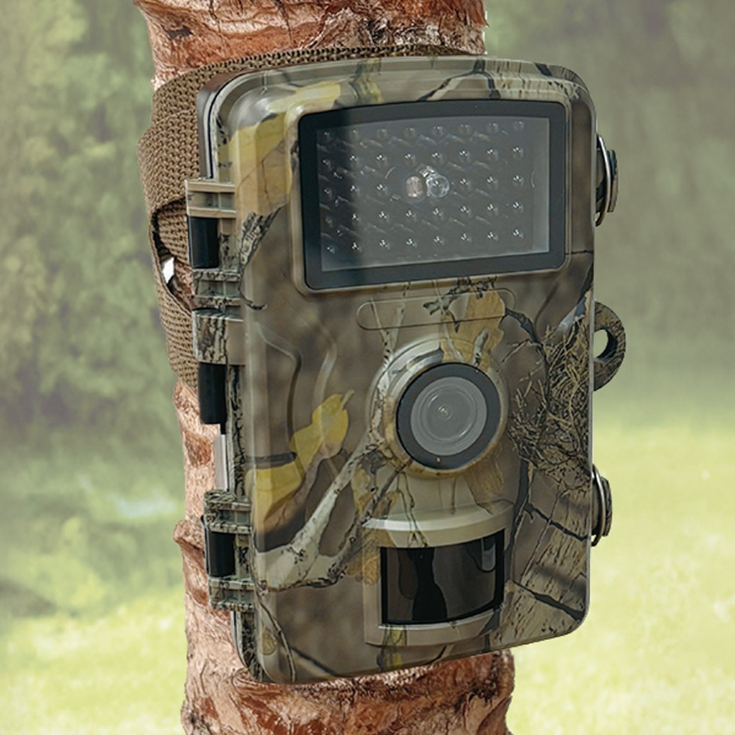 モニター搭載赤外線防犯カメラ