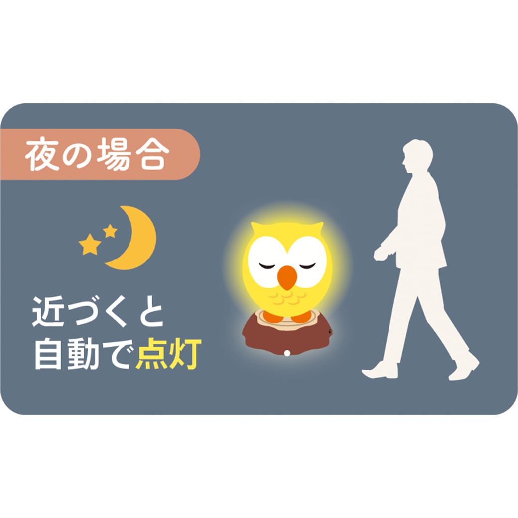 防犯アラーム機能付き センサーふくらいと