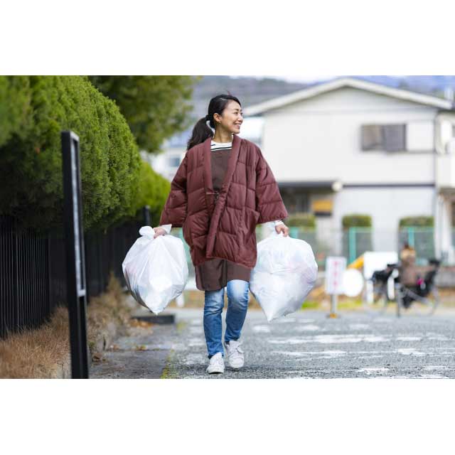 あったか羽毛半天