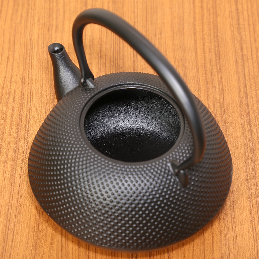 南部鉄器 丸あられ 鉄瓶 1.2L