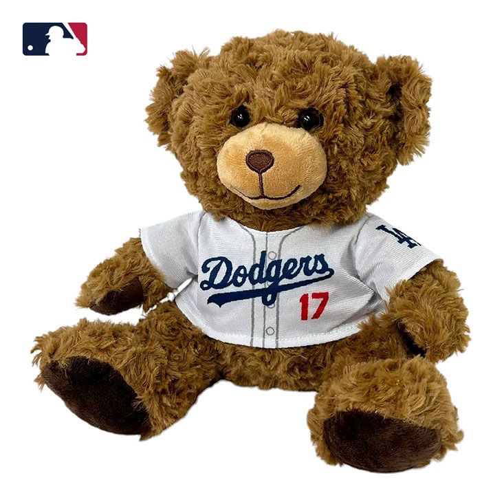 大谷翔平 ふわふわベア ドジャース ホームユニフォーム MLB正規ライセンス商品