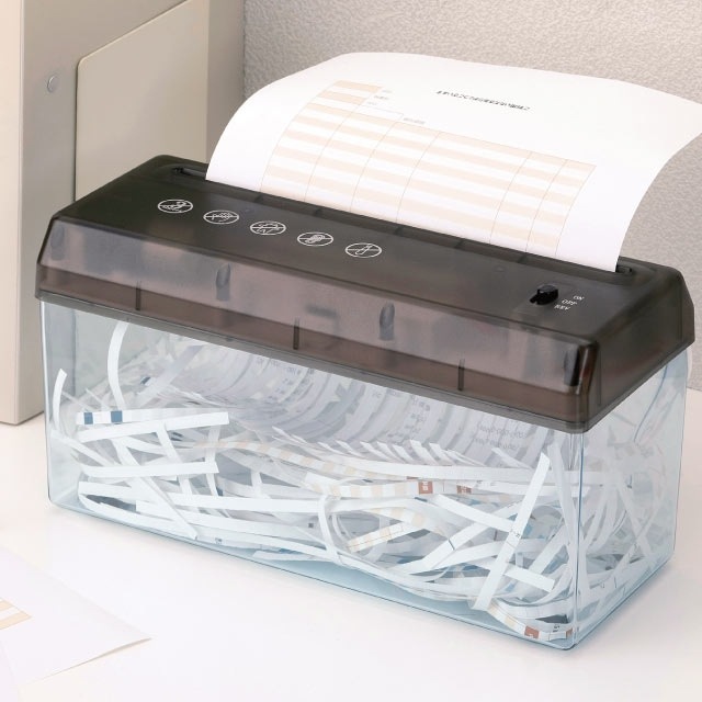 A4電動シュレッダー USBケーブル付き｜ファミリー・ライフ公式通販