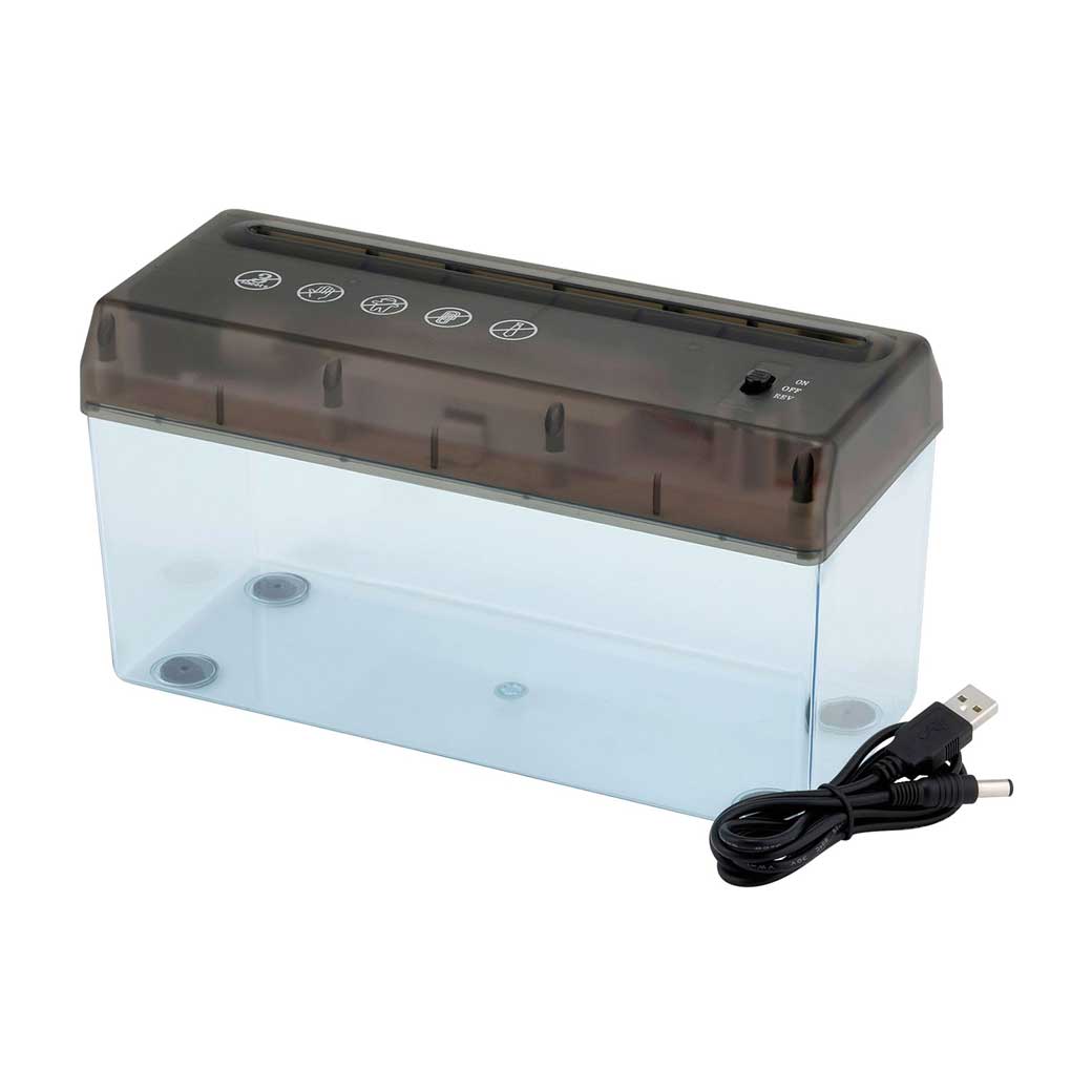 A4電動シュレッダー USBケーブル付き｜ファミリー・ライフ公式通販