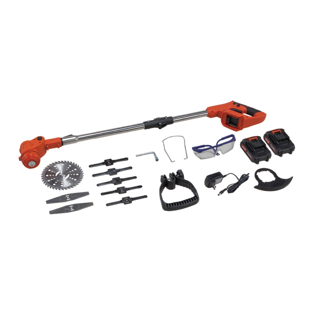 ファミラ 最新型充電式コードレス3WAY草刈り機16点セット 予備