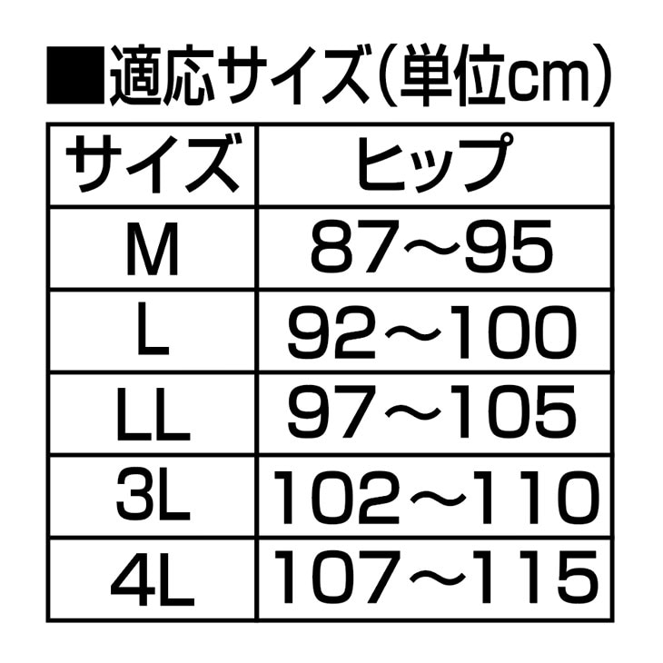 夜も安心尿漏れパッド対応ショーツ 4色組 同サイズ