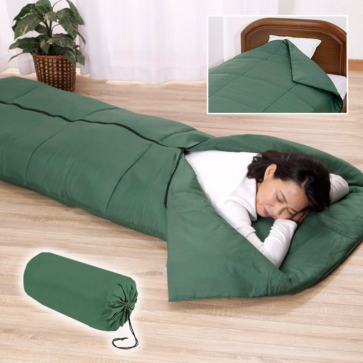 洗えるあったか3WAY寝袋