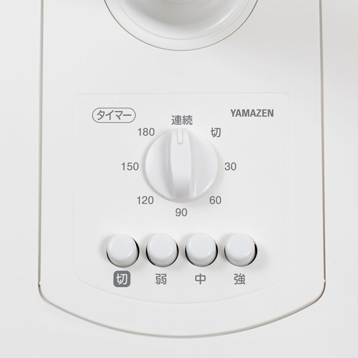 YAMAZEN ヤマゼン リビング扇風機 30cm YLT-AG307 W｜ファミリー