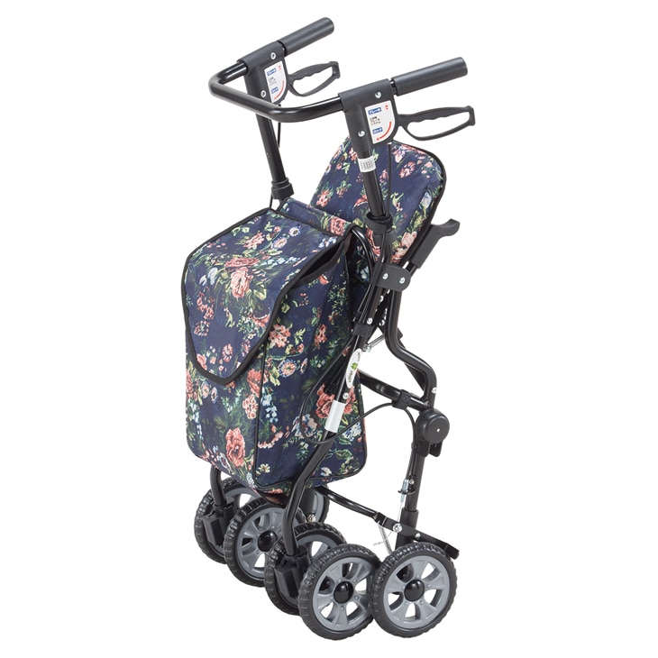歩行車型 オアシス 花柄ネイビー｜ファミリー・ライフ公式通販