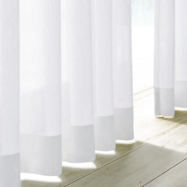 1年中快適省エネレースカーテン100×198cm 2枚組