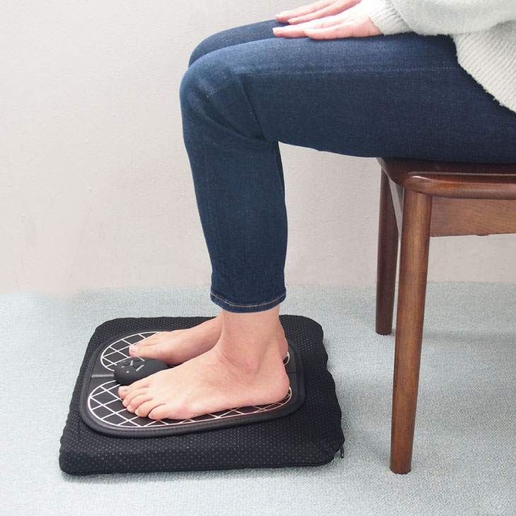 EMSフットトレーニングマット ハニカムクッション付き