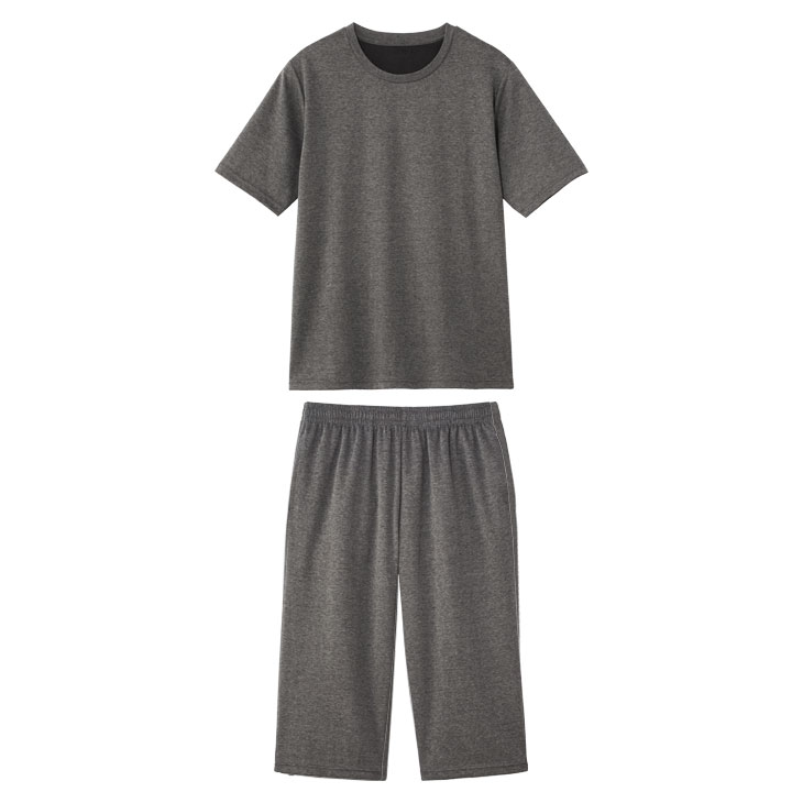 リカバリーウェア レディース 半袖シャツ+ハーフパンツ 上下セット 一般医療機器