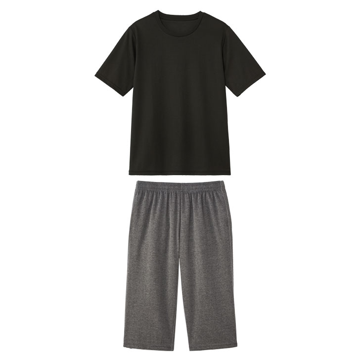 リカバリーウェア レディース 半袖シャツ+ハーフパンツ 上下セット 一般医療機器