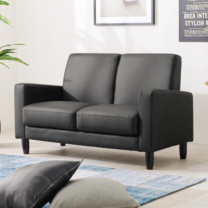 【定価25万円】モダンデザイン 2人掛けソファ（手渡し対応可） 定価25万円】モダンデザイン 2人掛けソファ（手渡し対応可）