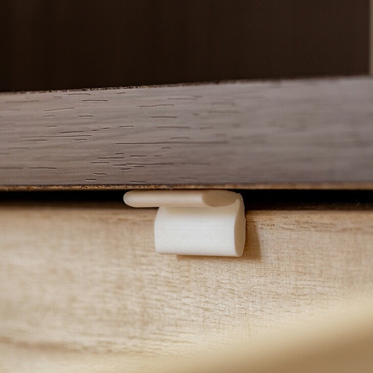 大川産 職人が作る ラック付きチェスト