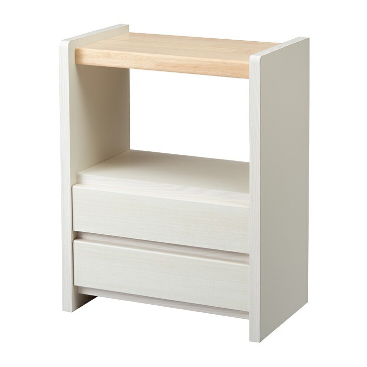 大川産 職人が作る ラック付きチェスト