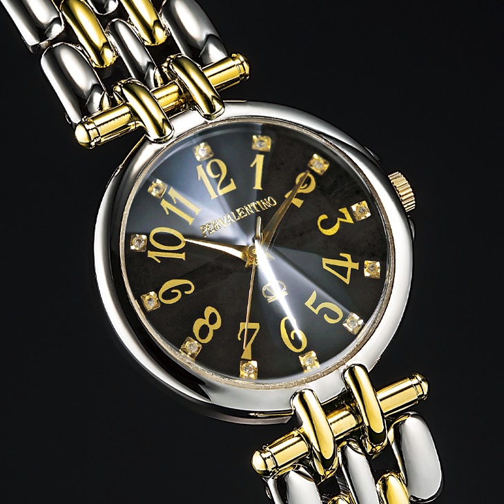 ペレバレンチノ 天然ダイヤ12石時計｜ファミリー・ライフ公式通販