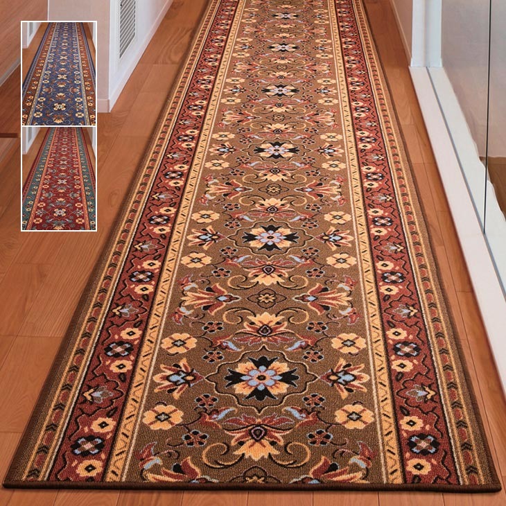 クラシック柄廊下敷カーペット 66×700cm