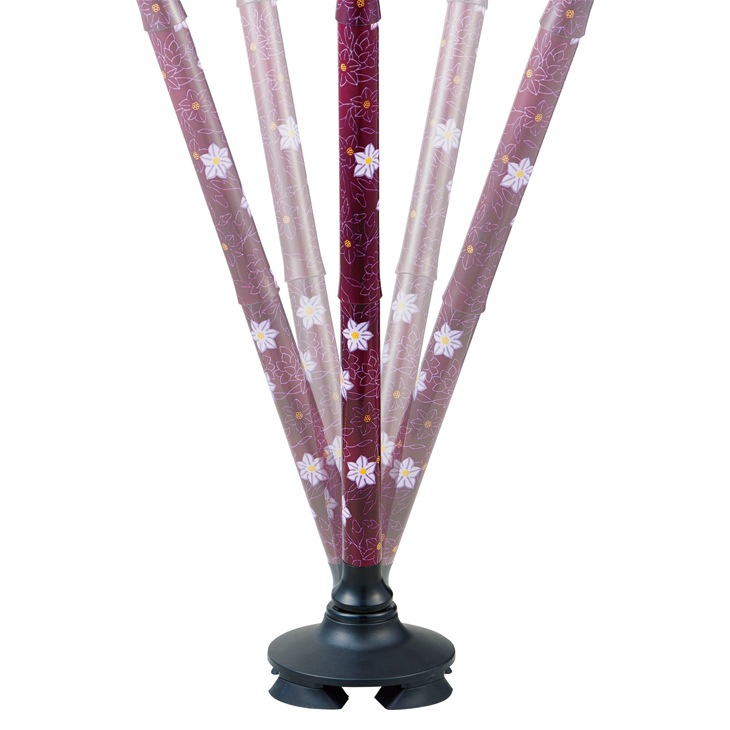 握りやすい4ポイントステッキ