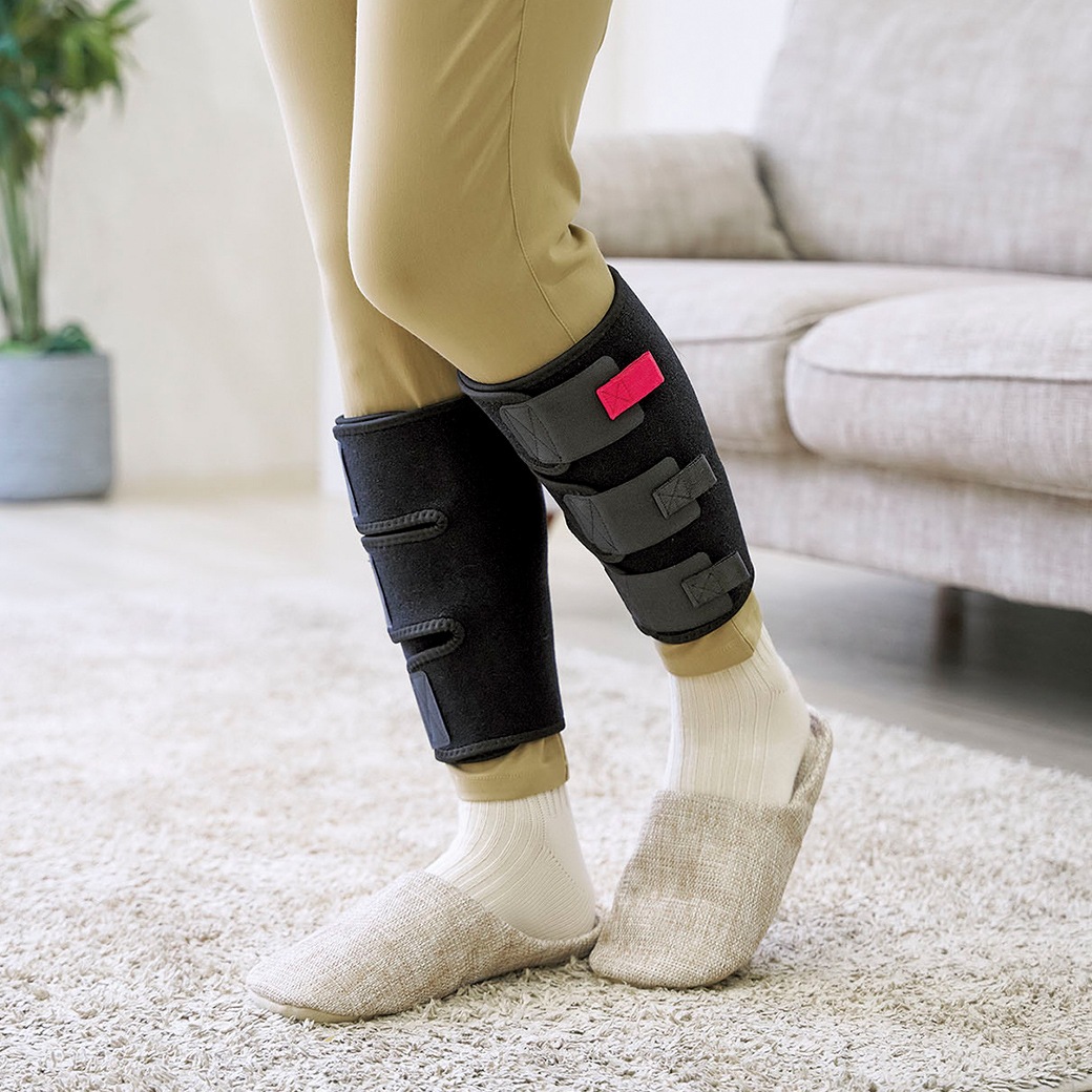 着脱簡単ふくらはぎサポーター 左右セット