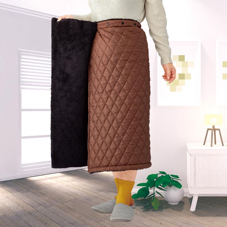 ウォームウェル あったか巻きスカート