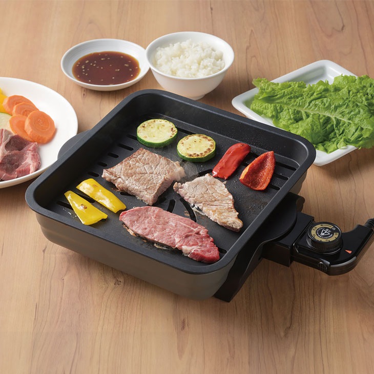 煙をおさえたコンパクトプレート YT-101