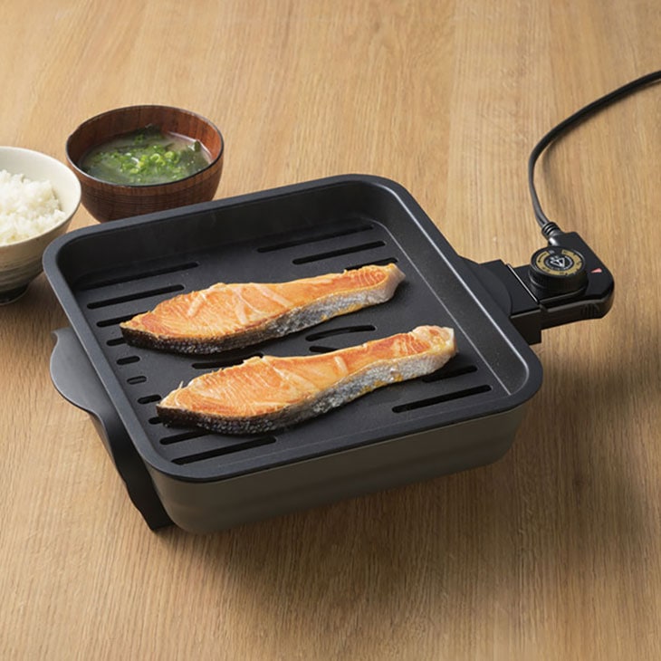 煙をおさえたコンパクトプレート YT-101