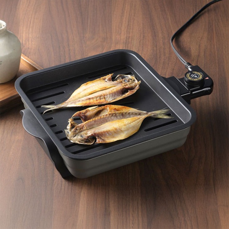 煙をおさえたコンパクトプレート YT-101