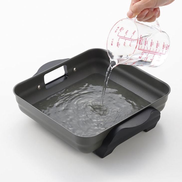 煙をおさえたコンパクトプレート YT-101