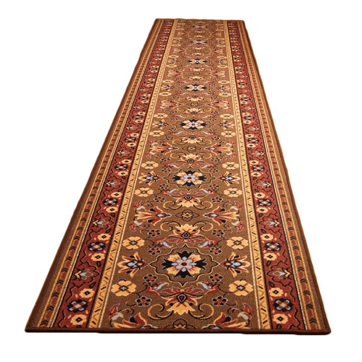 クラシック柄廊下敷カーペット 80×340cm