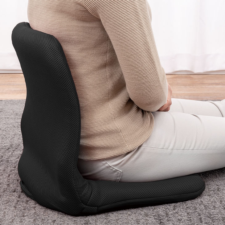 背筋サポートリクライニングチェア