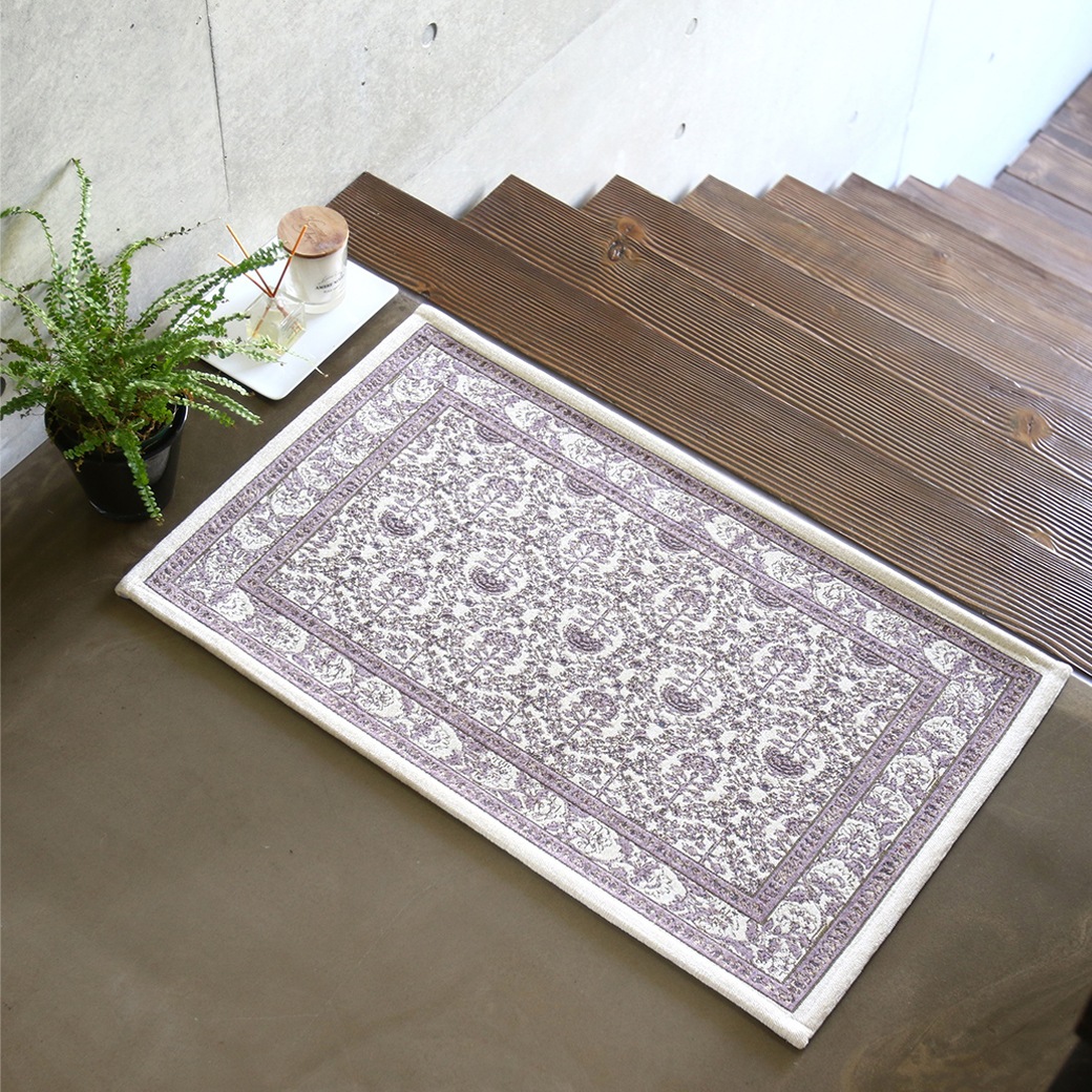 【新品未使用】HYDE ENJOY 限定 ヨガ マット ✨レアデザイン ジャカード織マット「ミーサ」 50×80cm｜ファミリー・ライフ公式通販